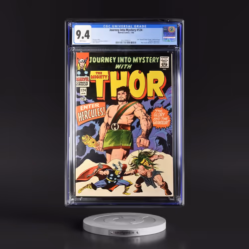 Journey Into Mystery #124 CGC 9.4 White Pages (Marvel Comics, 1/66)