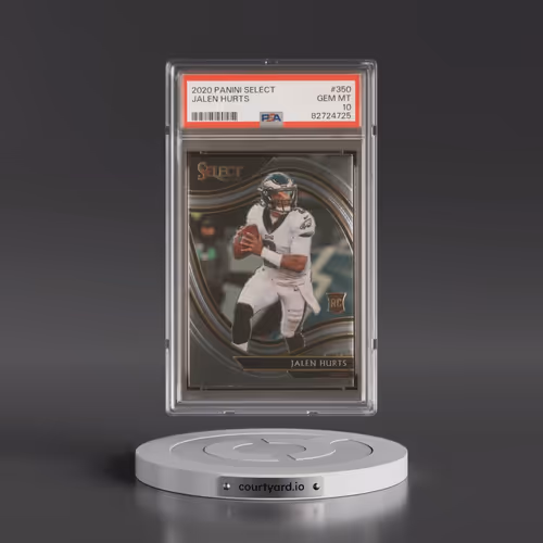 2020 Panini Select #350 Jalen Hurts (PSA 10 GEM MINT)