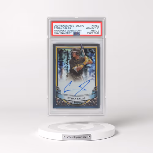 2024 Bowman Sterling Prospect Autographs #PAES Ethan Salas (PSA 10 GEM MINT)