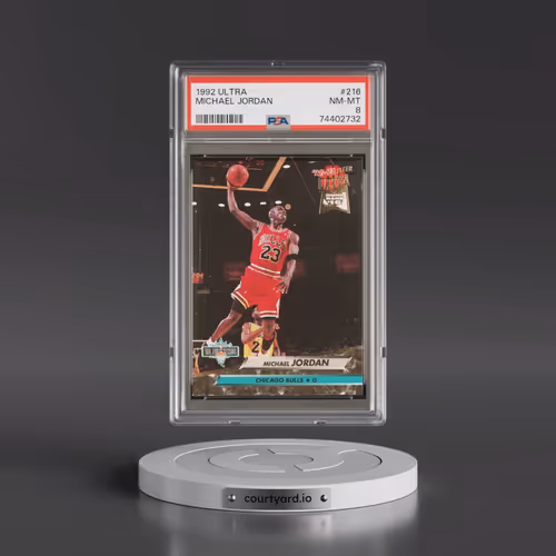 1992 Ultra #216 Michael Jordan (PSA 8 NM-MT)