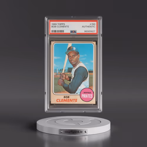 1968 Topps #150 Bob Clemente (PSA AUTHENTIC)