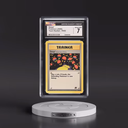 1999 Team Rocket #79/82 Sleep! (CGC 7 NM)