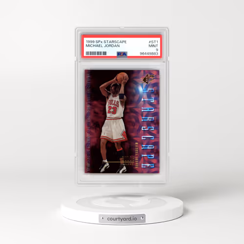 1999 SPx Starscape #ST1 Michael Jordan (PSA 9 MINT)