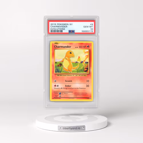 2016 Pokémon XY Evolutions #9 Charmander (PSA 10 GEM MINT)