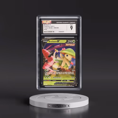 2019 Fusion Strike #006/264 Breloom V - Holo (CGC 9 MINT)