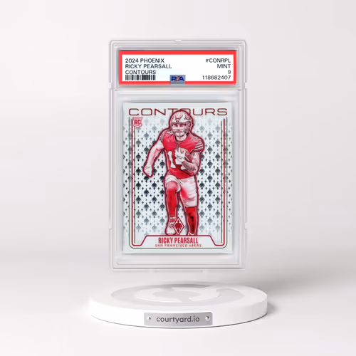 2024 Panini Phoenix Contours #CONRPL Ricky Pearsall (PSA 9 MINT)