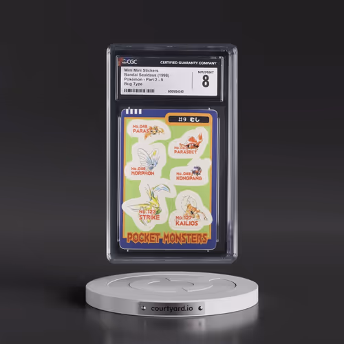 1997 Pokémon - Part 2 #9 Mini Mini Stickers - Bug Type (CGC 8 NM-MT)