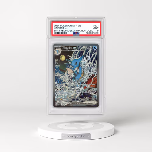 2024 Pokémon Svp EN-SV Black Star Promo #131 Kingdra EX - Holo Shrouded Fable Special Illustration C