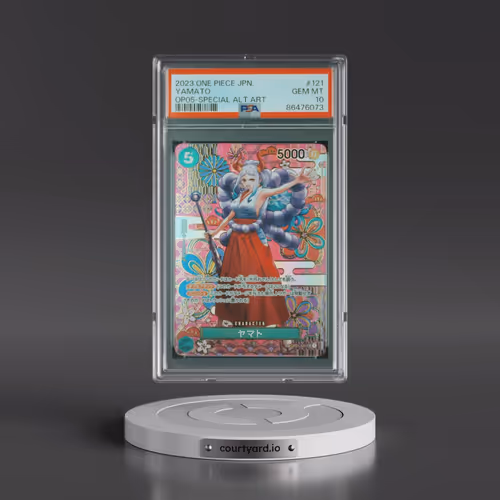 2023 One Piece Japanese Awakening of the New Era #121 Yamato - Special Alternate Art (PSA 10 GEM MIN