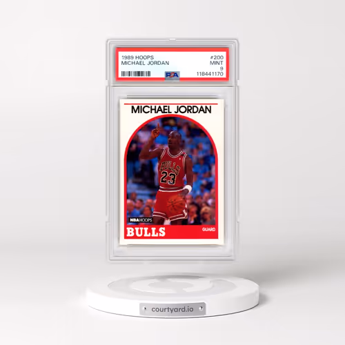 1989 Hoops #200 Michael Jordan (PSA 9 MINT)