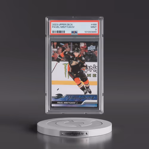 2023 Upper Deck #488 Pavel Mintyukov (PSA 9 MINT)
