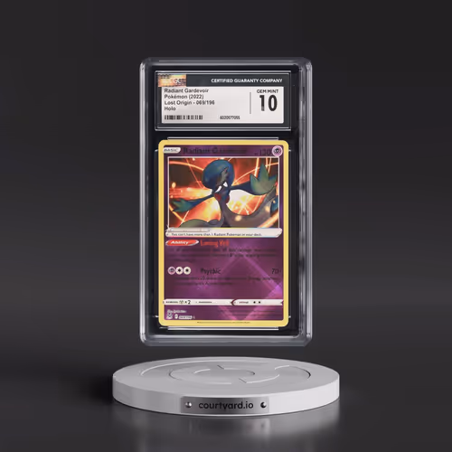2022 Lost Origin #069/196 Radiant Gardevoir - Holo (CGC 10 GEM MINT)