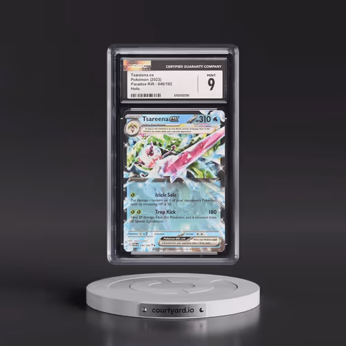 2023 Pokémon Par EN-Paradox Rift #046 Tsareena EX - Holo (CGC 9 MINT)