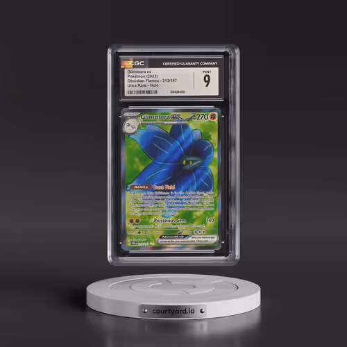2023 Obsidian Flames - OBF EN #213/197 Glimmora ex - Ultra Rare Holo (CGC 9 MINT)