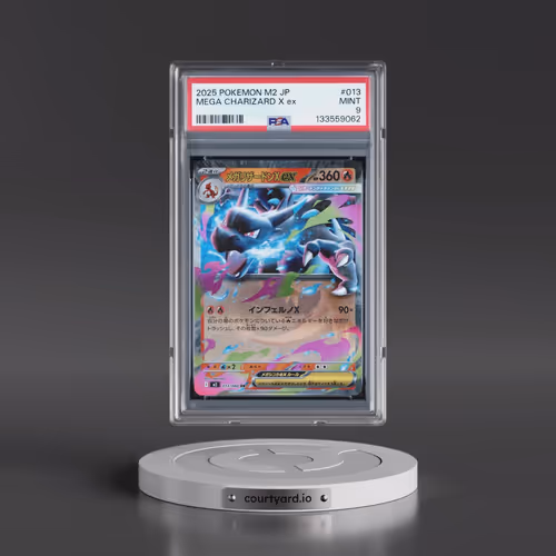 2025 Pokémon M2-Inferno X #013 Mega Charizard X EX - Holo (PSA 9 MINT)