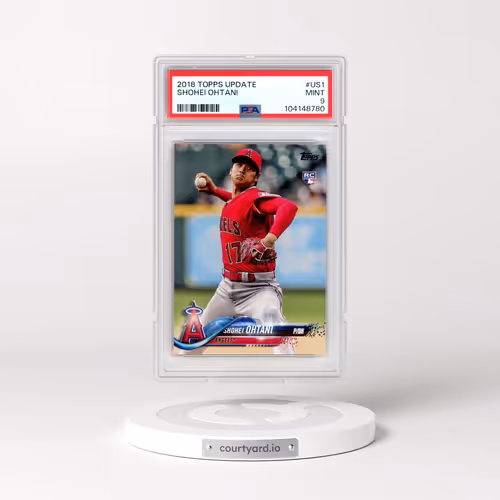 2018 Topps Update #US1 Shohei Ohtani (PSA 9 MINT)