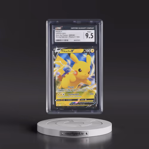 2017 Black Star Promos - Sword & Shield #SWSH061 Pikachu V - Shining Fates Pikachu V Collection (Hol