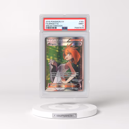 2015 Pokémon XY Breakthrough #161 Brigette - Full Art (PSA 9 MINT)