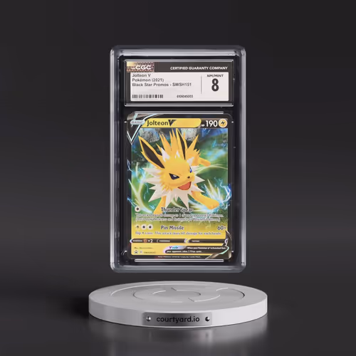 2017 Black Star Promos - Sword & Shield #SWSH151 Jolteon V - (Holo) (CGC 8 NM-MT)