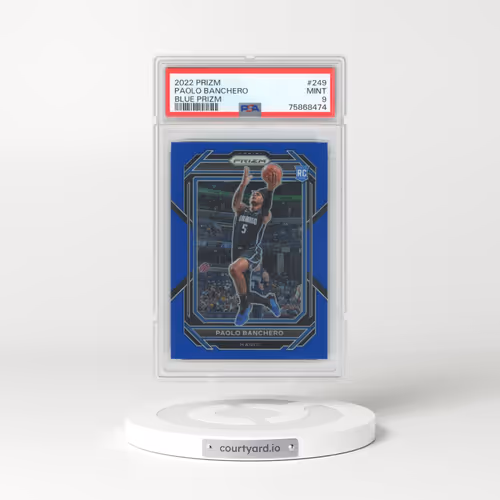 2022 Panini Prizm #249 Paolo Banchero - Blue Prizm (PSA 9 MINT)