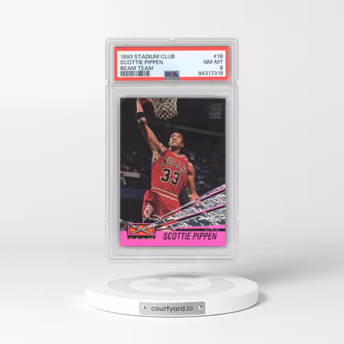 1993 Stadium Club Beam Team #18 Scottie Pippen (PSA 8 NM-MT)