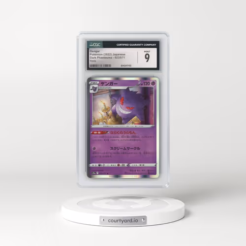 2021 Dark Phantasma #023/071 Gengar - Holo (CGC 9 MINT)