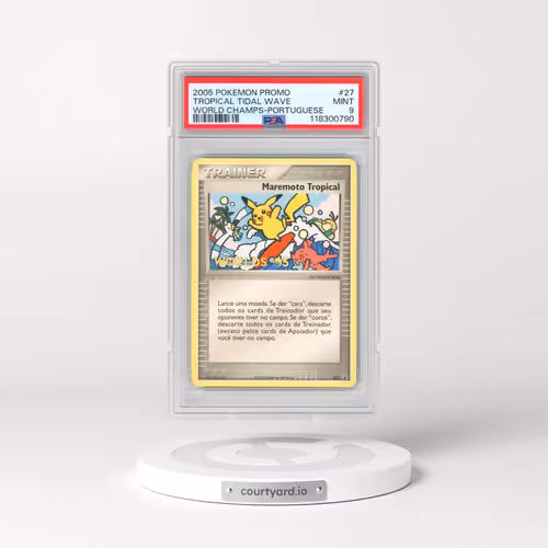 2005 Pokémon World Championship Promo #27 Tropical Tidal Wave (PSA 9 MINT)