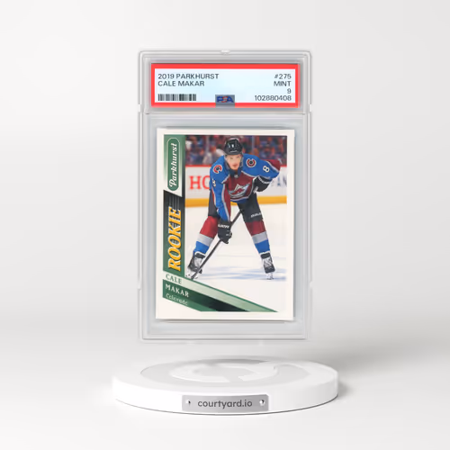 2019 Parkhurst #275 Cale Makar (PSA 9 MINT)