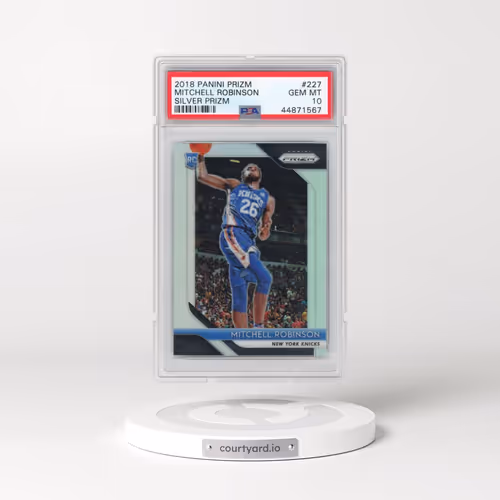 2018 Panini Prizm #227 Mitchell Robinson - Silver Prizm (PSA 10 GEM MINT)