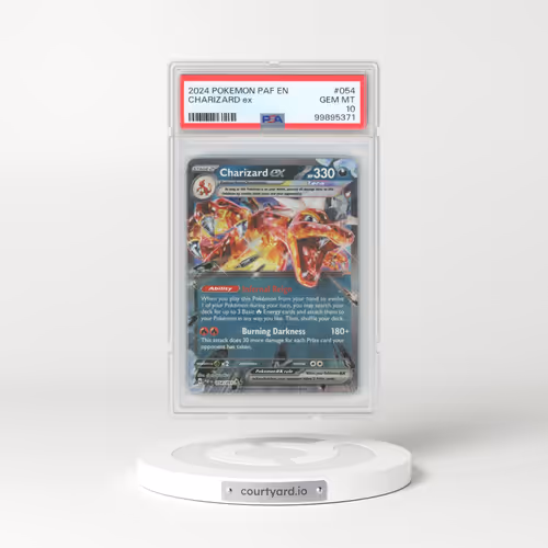 2024 Pokémon Paf EN-Paldean Fates #054 Charizard EX - Holo (PSA 10 GEM MINT)