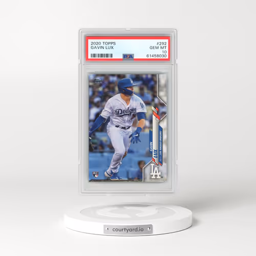 2020 Topps #292 Gavin Lux (PSA 10 GEM MINT)