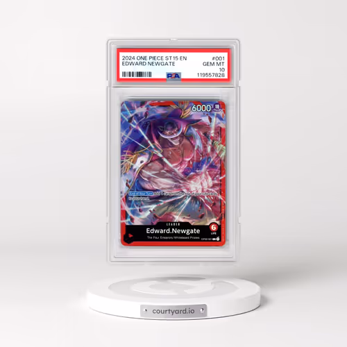 2024 One Piece Starter Deck ST15-Red Edward Newgate #001 Edward Newgate (PSA 10 GEM MINT)