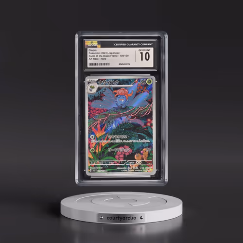 2023 Ruler of the Black Flame #109/108 Gloom - Art Rare Holo (CGC 10 GEM MINT)