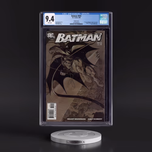 Batman #655 CGC 9.4 White Pages (DC Comics, 9/06) - Universal Variant Cover