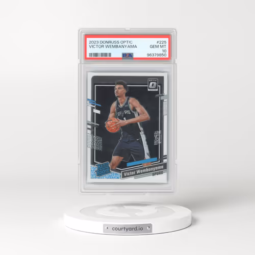 2023 Panini Donruss Optic #225 Victor Wembanyama (PSA 10 GEM MINT)