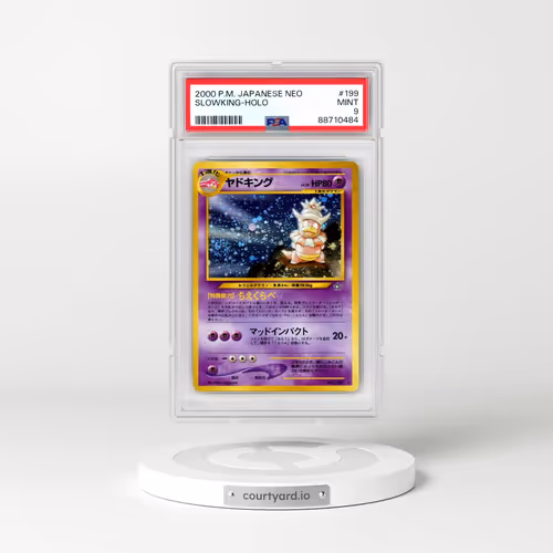 2000 Pokémon Neo #199 Slowking - Holo (PSA 9 MINT)