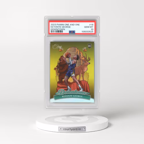 2023 Panini One and One Downtown #18 Keyonte George (PSA 10 GEM MINT)