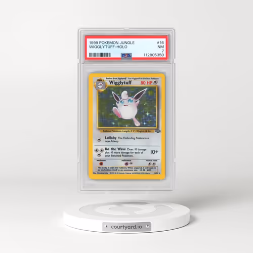 1999 Pokémon Jungle #16 Wigglytuff - Holo (PSA 7 NM)