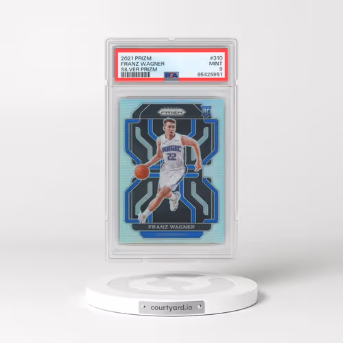 2021 Panini Prizm #310 Franz Wagner - Silver Prizm (PSA 9 MINT)