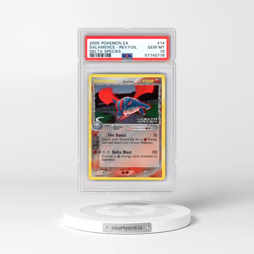 2005 Pokémon EX Delta Species #14 Salamence - Reverse Foil (PSA 10 GEM MINT)