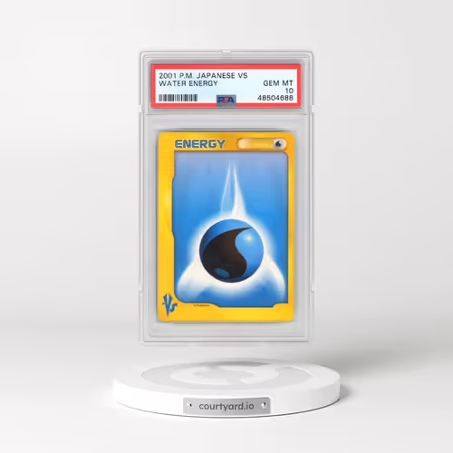 2001 Pokémon VS Water Energy (PSA 10 GEM MINT)