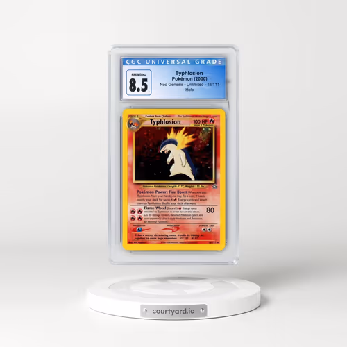 2000 Neo Genesis #18/111 Typhlosion - Holo (CGC 8.5 NM-MT+)