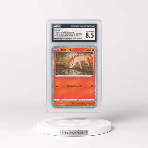 2023 Japanese Trading Card Game Classic #4 Ponyta - Holo (CGC 8.5 NM-MT+)