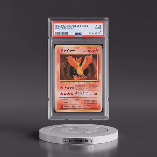 1997 Pokémon Fossil #146 Moltres - Holo (PSA 9 MINT)