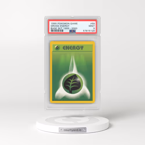 1999 Base Set #99 Grass Energy (PSA 9 MINT)