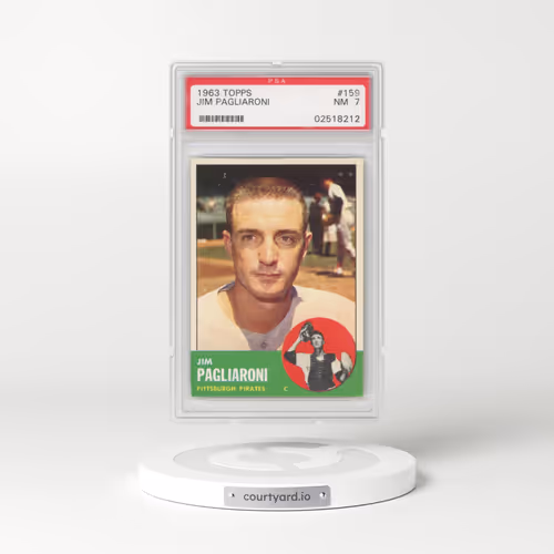 1963 Topps #159 Jim Pagliaroni (PSA 7 NM)