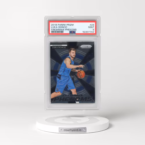 2018 Panini Prizm Freshman Phenoms #23 Luka Doncic (PSA 9 MINT)