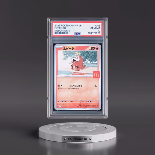 2025 Pokémon M-P Promo #018 Fuecoco - McDonald's (PSA 10 GEM MINT)
