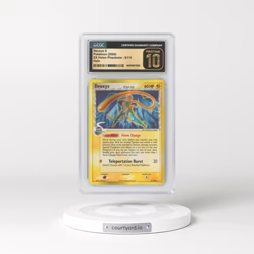 2006 EX Holon Phantoms #6 Deoxys - Holo (CGC 10 PRISTINE)