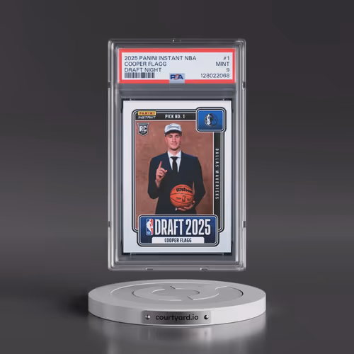2025 Panini Instant NBA Draft Night #1 Cooper Flagg (PSA 9 MINT)